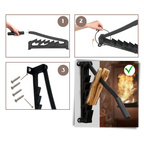 Wall-Mounted Firewood Kindling Splitter