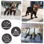 Bottes à bretelles imperméables pour chiens