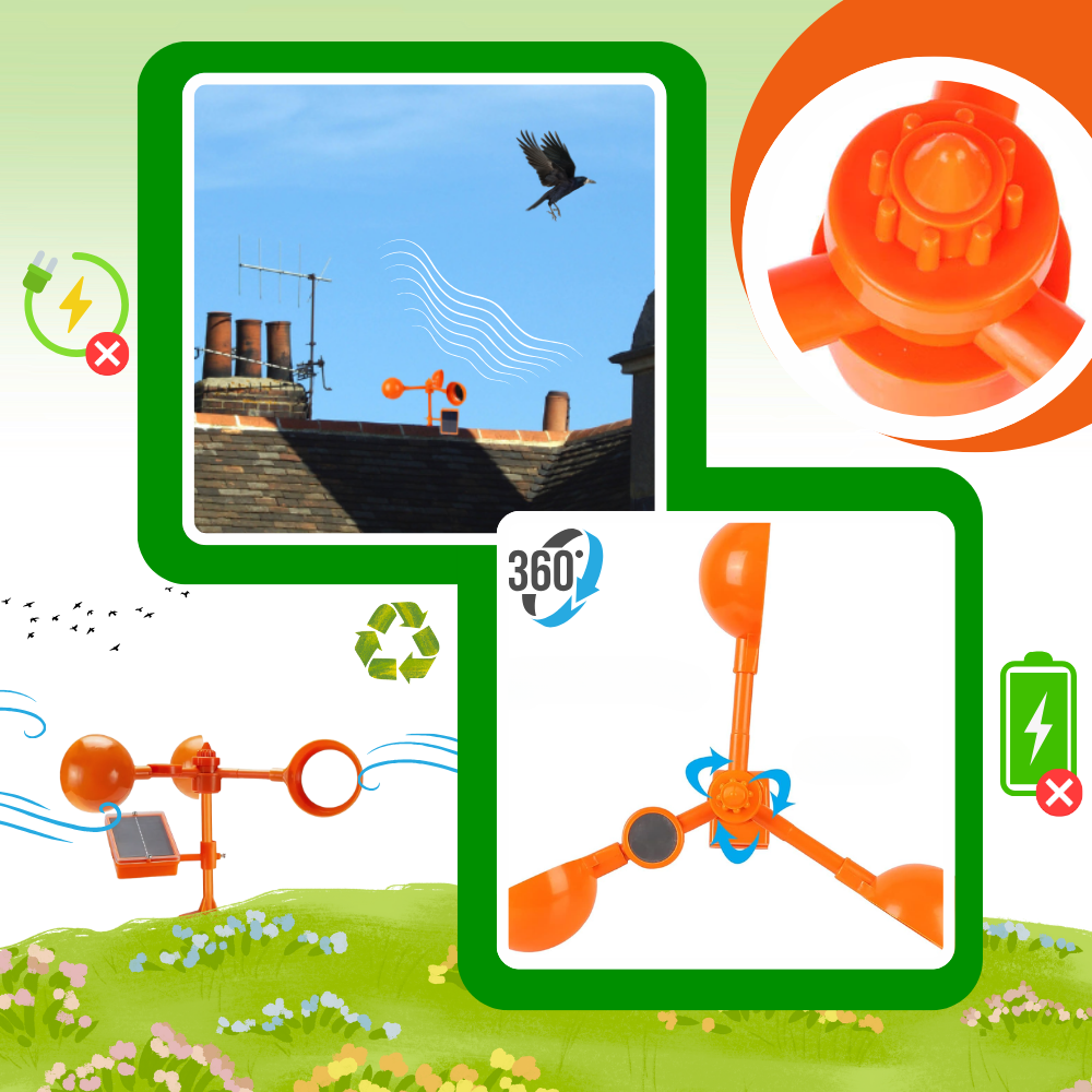 Wind Reflector Bird Repellent