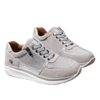 Rhinestone Wedge sneakers